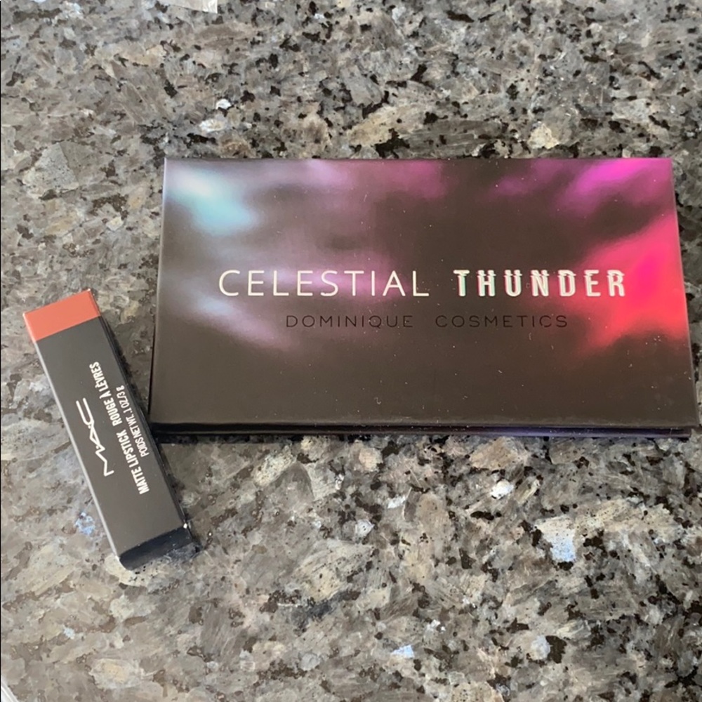 Celestial Thunder and MAC Whirl Lipstick